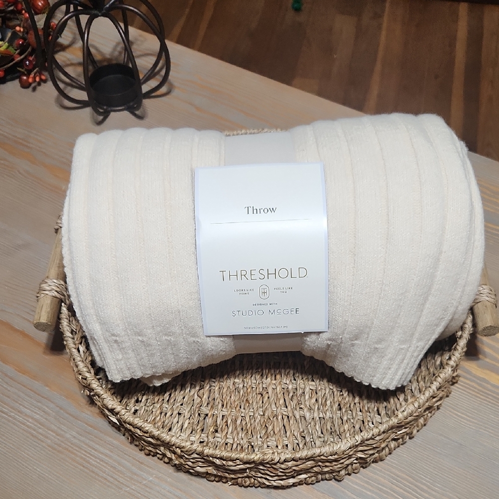 THRESHOLD with STUDIO McGEE throw